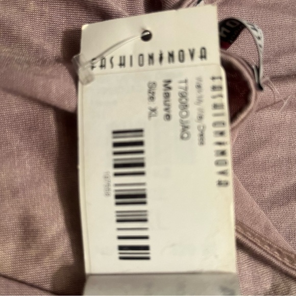 Fashion Nova Walk My Way Dress - Mauve Sz XL Women - Picture 6 of 8